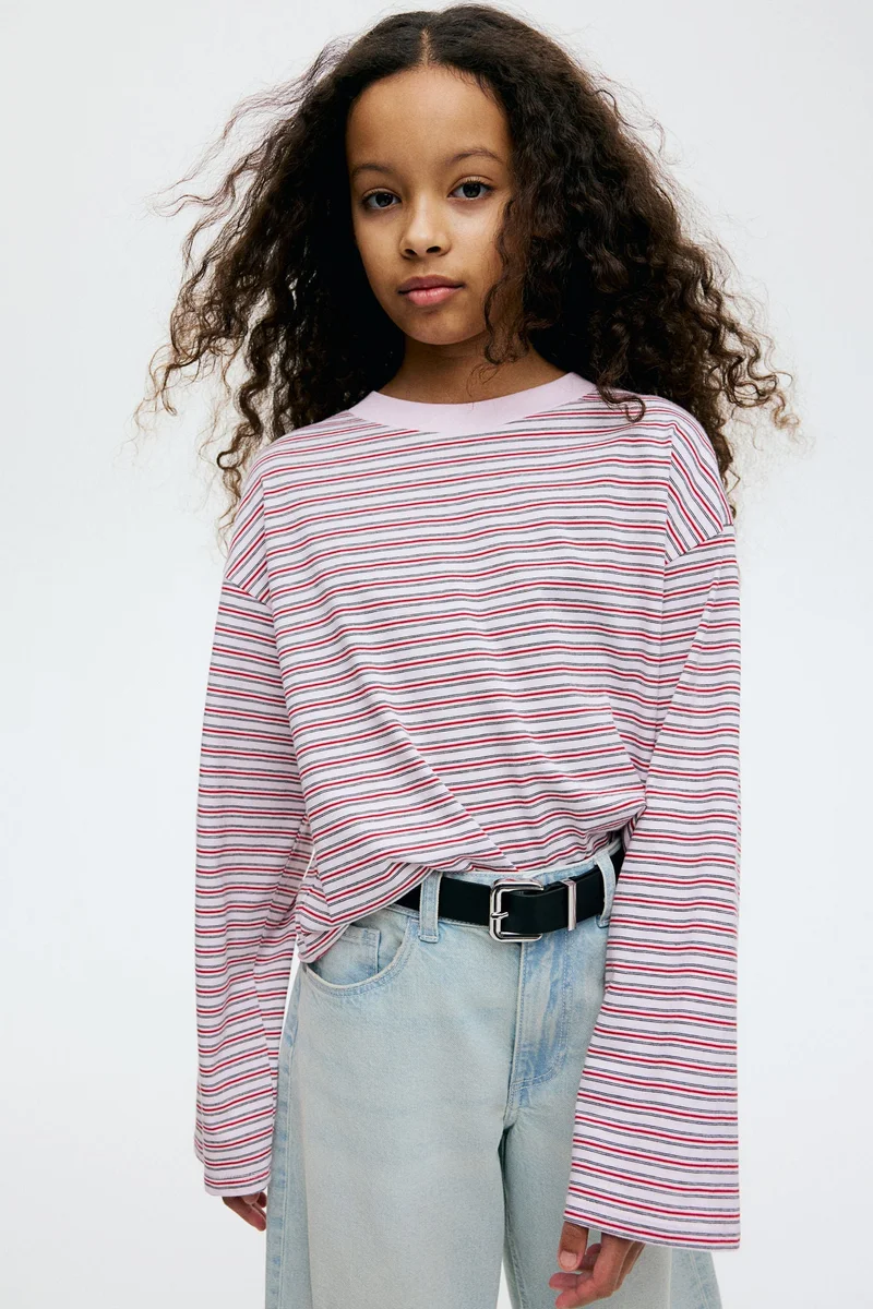 H&M Long-sleeved cotton jersey top